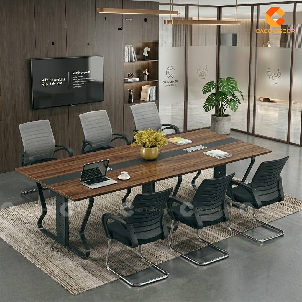 7 Mẫu Bàn Họp Bàn Chân Sắt Làm Việc Lựa Chọn Nhiều Nhất 12