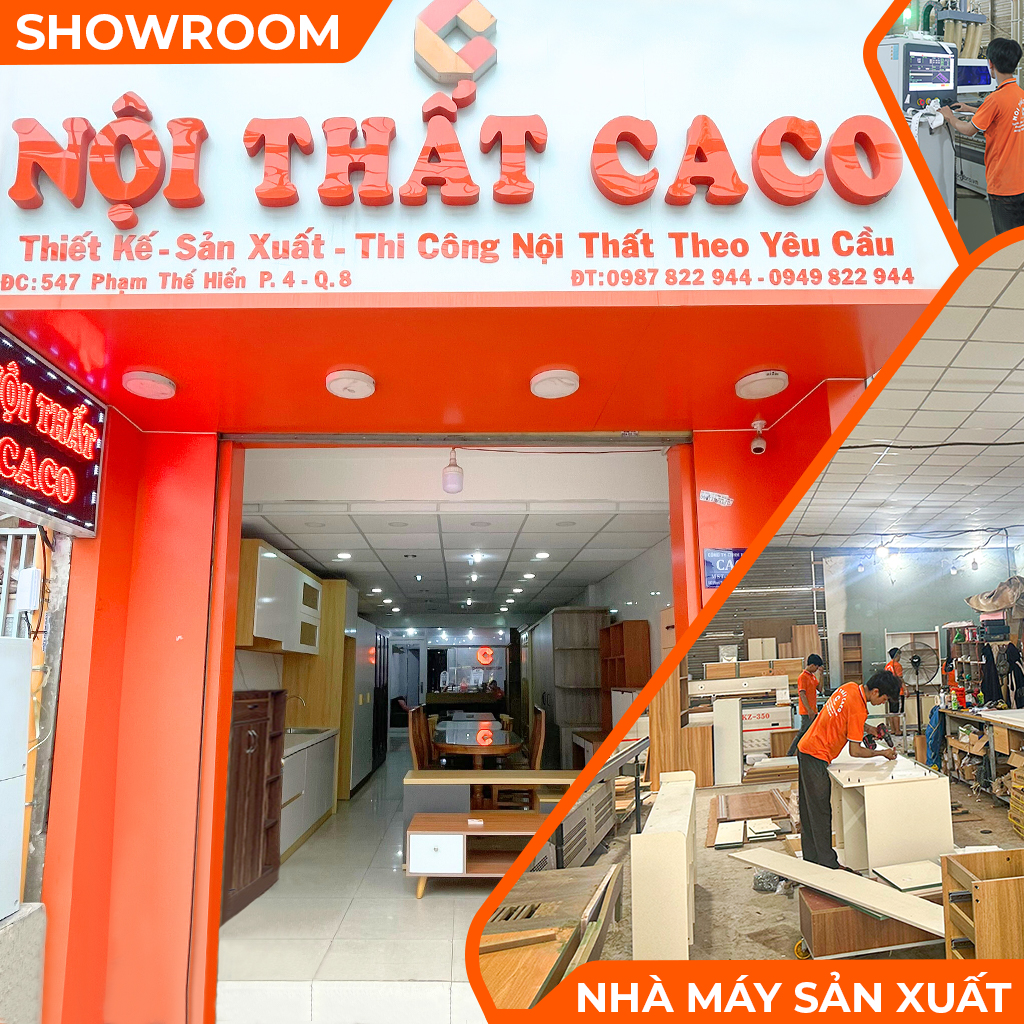 Nội thất CaCo thiết kế thi công nội thất theo yêu cầu