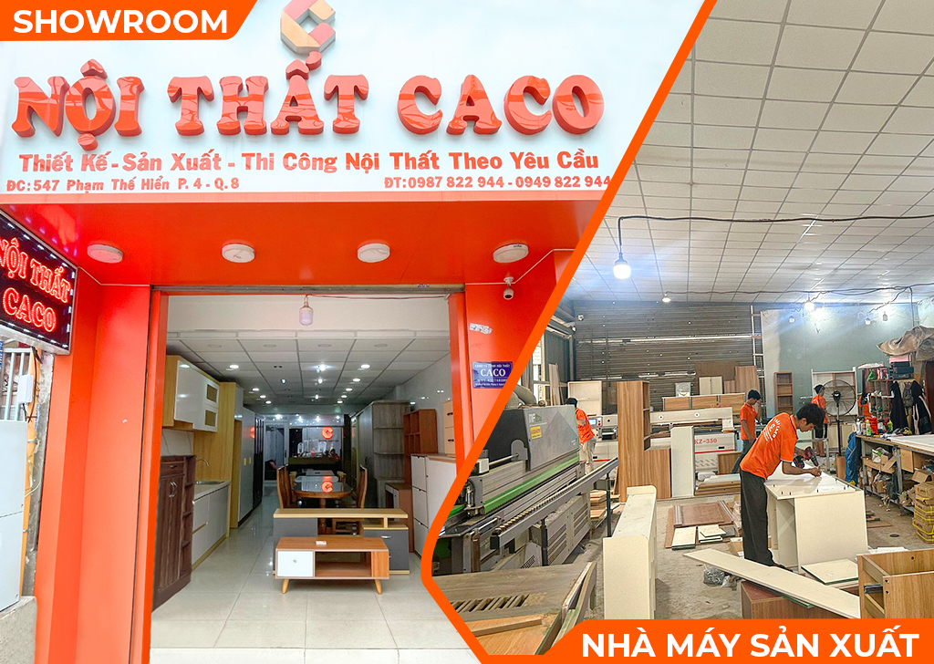 Nội thất CaCo thiết kế thi công nội thất theo yêu cầu