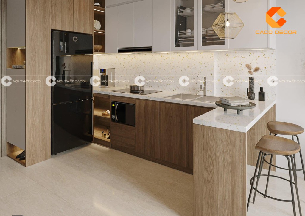 Tủ bếp mdf phủ melamine có tốt không? Mua ở đâu giá rẻ? 8