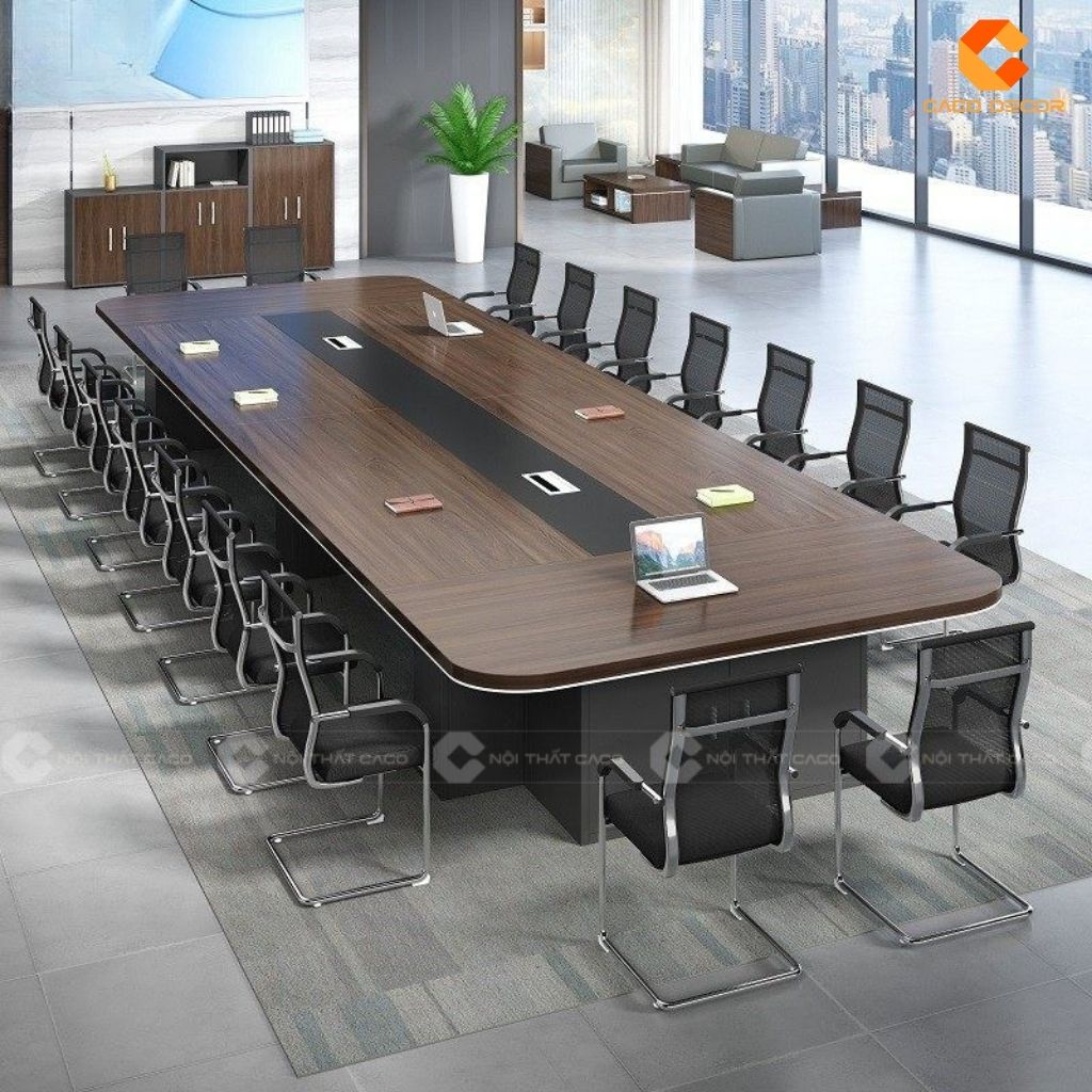 Bàn Họp Gỗ Công Nghiệp BH015 Cỡ Lớn, Nhiều Màu Sắc 1