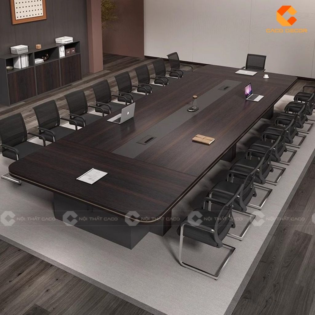 Bàn Họp Gỗ Công Nghiệp BH015 Cỡ Lớn, Nhiều Màu Sắc 4
