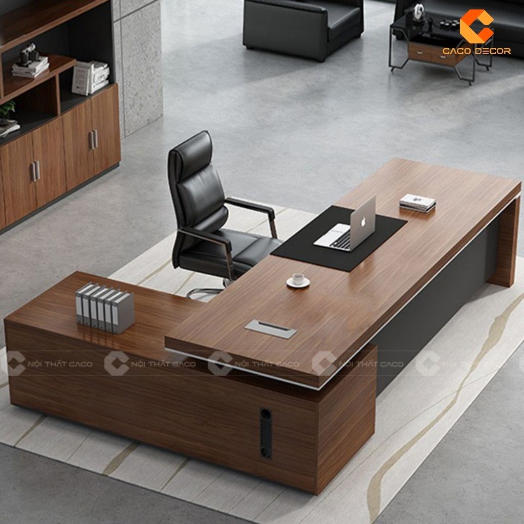 Bàn Giám Đốc BGD016 Chữ L Bề Thế Sang Trọng 2