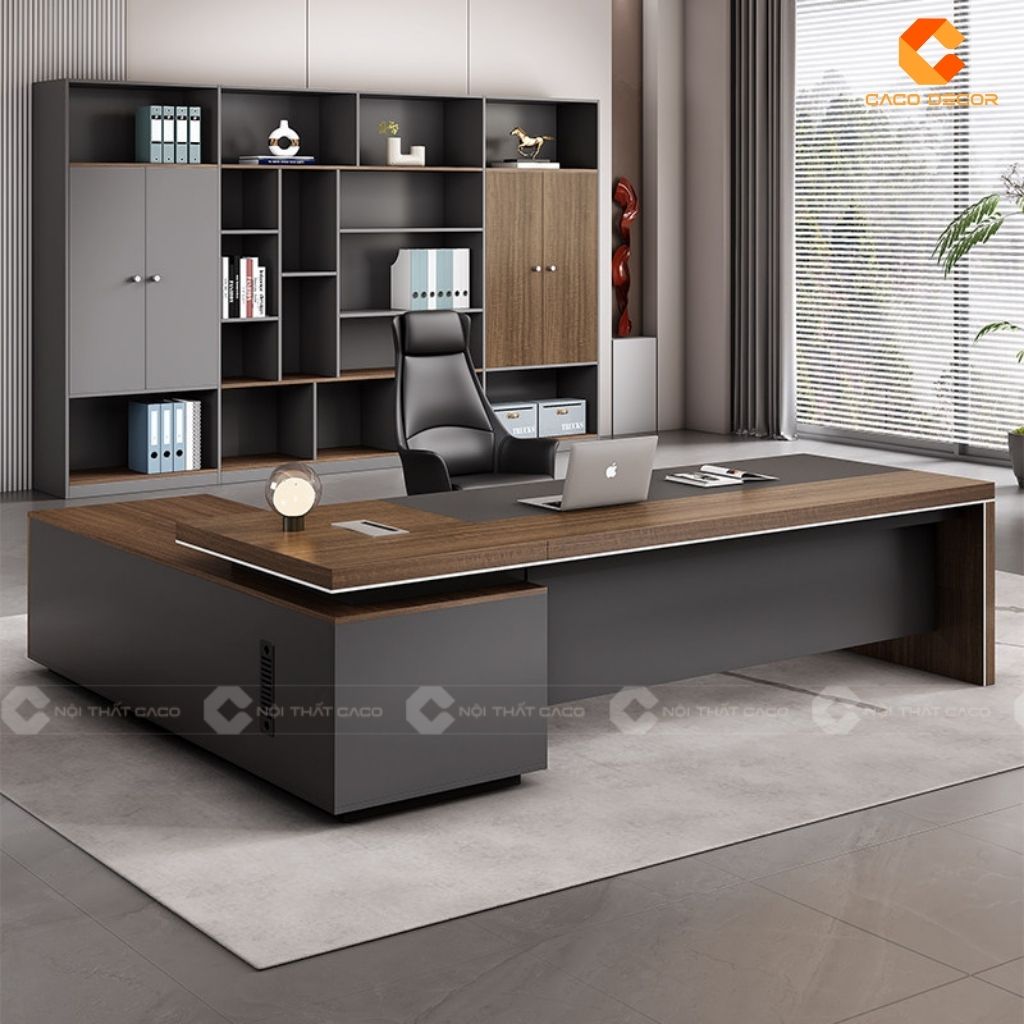 Bàn Giám Đốc BGD016 Chữ L Bề Thế Sang Trọng 6