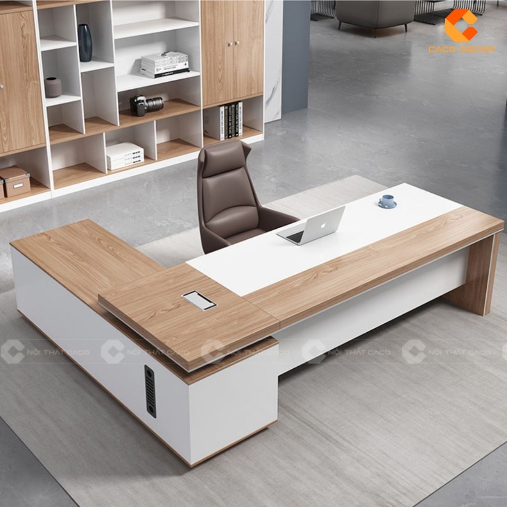 Bàn Làm Việc Giám Đốc BGD018 Chữ L Hiện Đại 1