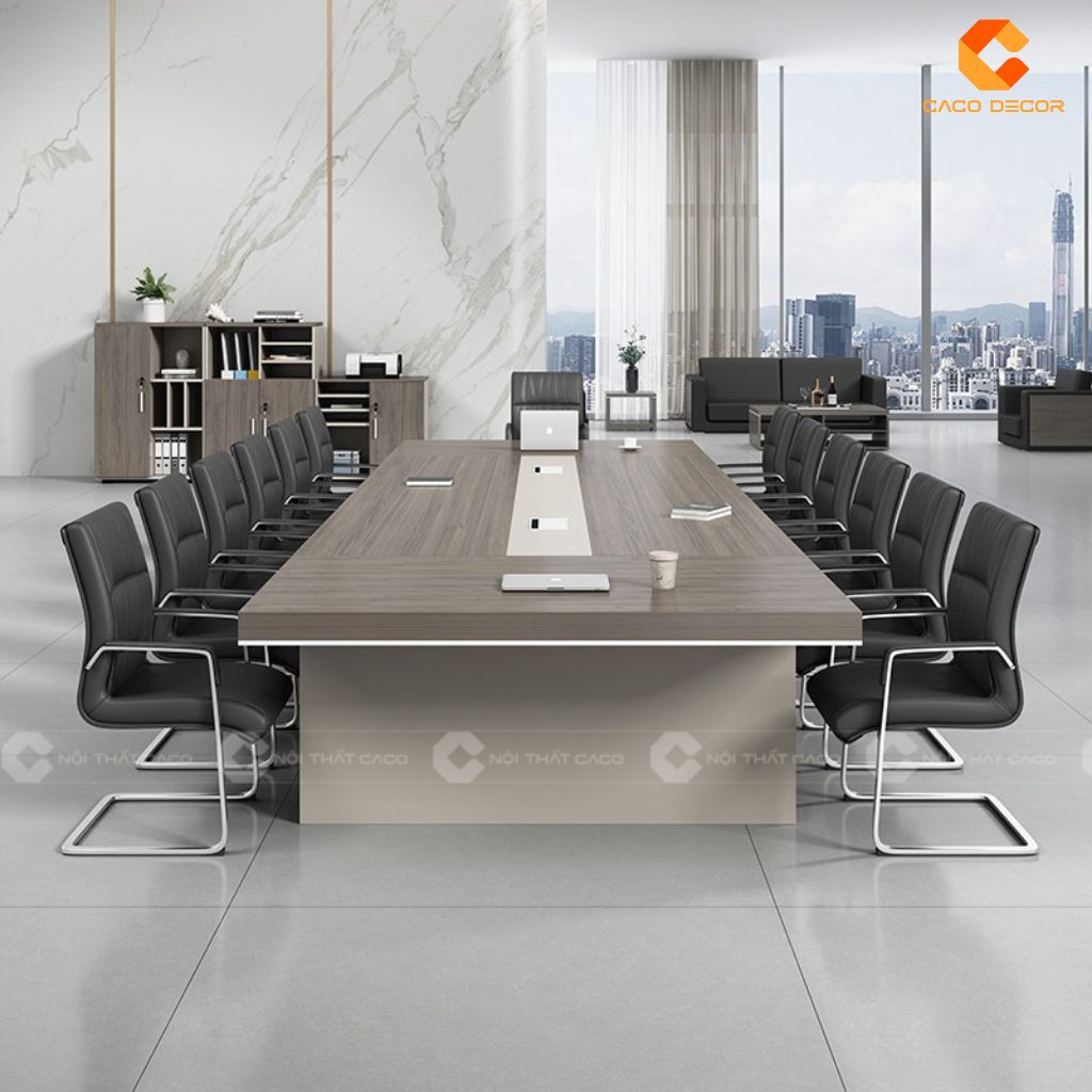 Bàn Phòng Họp Gỗ Công Nghiệp BH031 Thiết Kế Sang Trọng 1