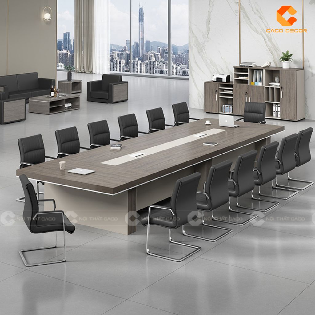 Bàn Phòng Họp Gỗ Công Nghiệp BH031 Thiết Kế Sang Trọng 2