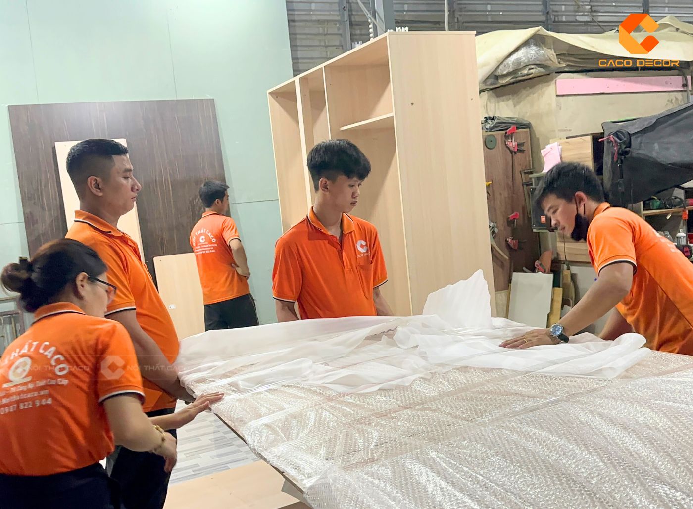 Đóng hàng kỹ lưỡng trước khi vận chuyển lắp đặt