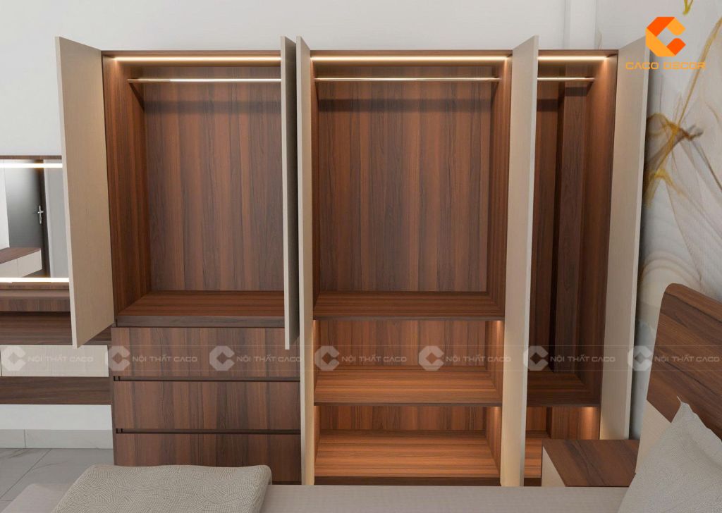 Combo Phòng Ngủ Gỗ Công Nghiệp CBPN177 Sang Trọng 4