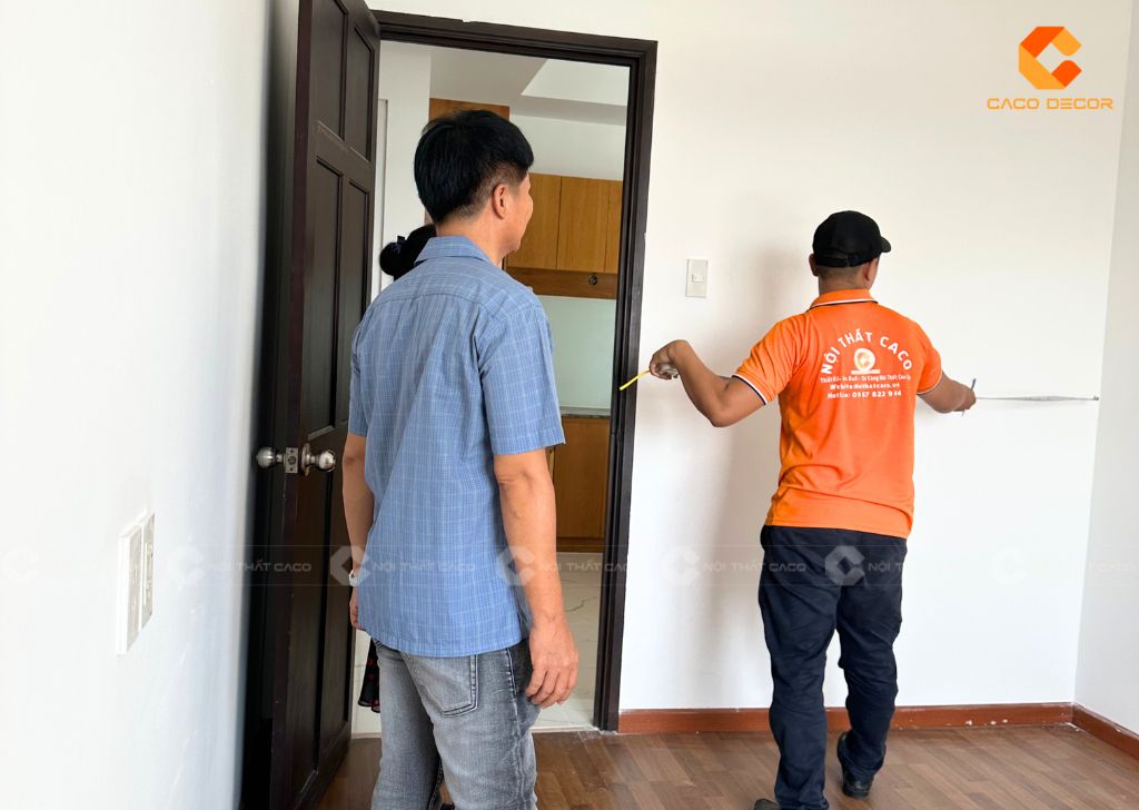 Đội kỹ thuật tư vấn và đo đạc trực tiếp miễn phí