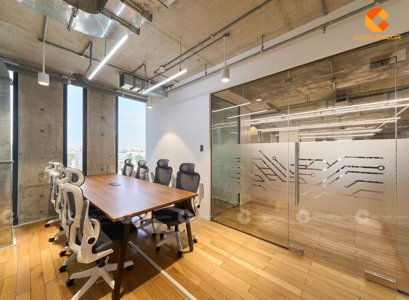 thi công nội thất văn phòng hình 2