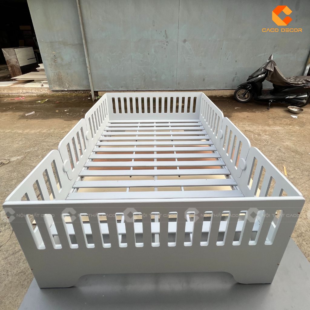 Giường Ngủ Trẻ Em GNTE045 Gỗ Sồi Tự Nhiên 5