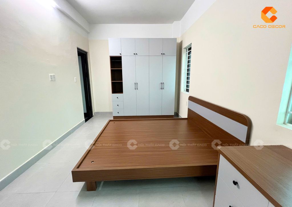 Combo phòng ngủ CBPN178 bàn giao tại nhà khách