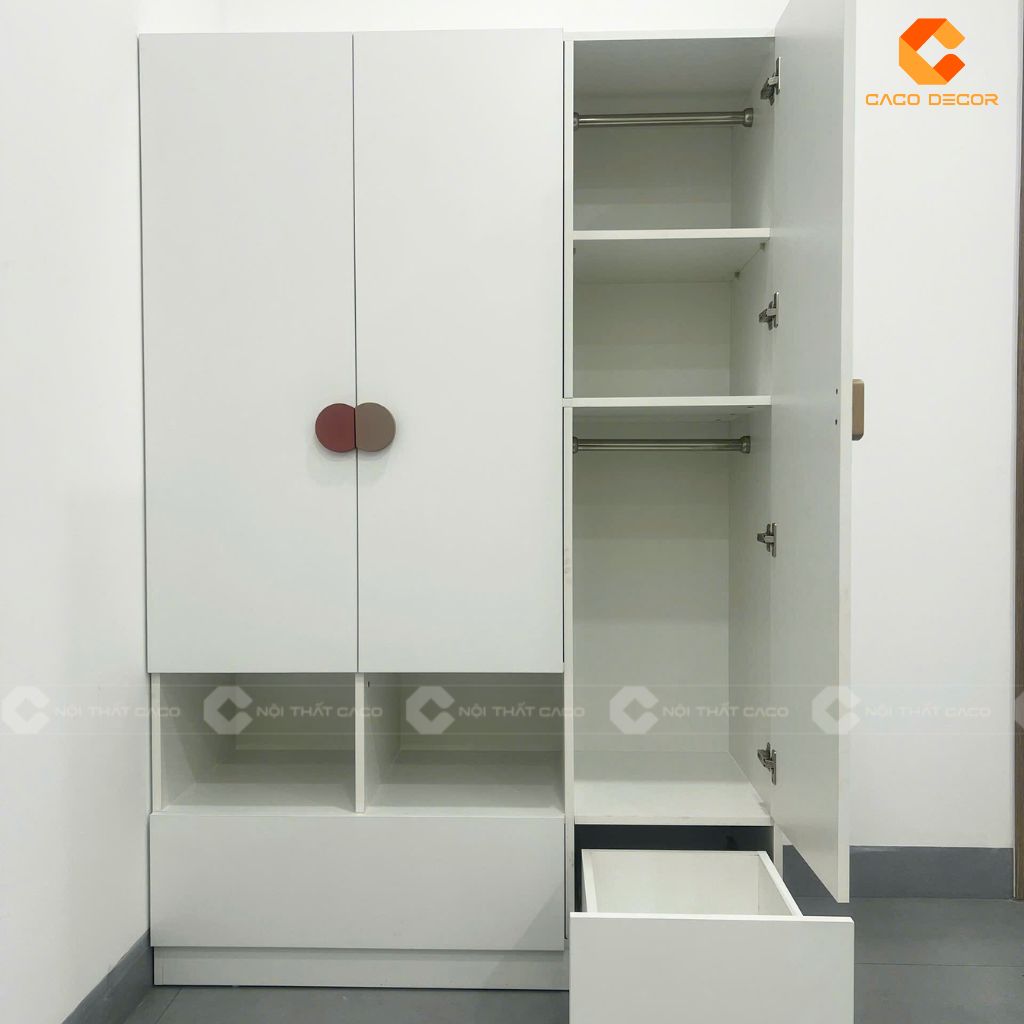 Hình thực tế tủ quần áo trẻ em thiết kế theo yêu cầu