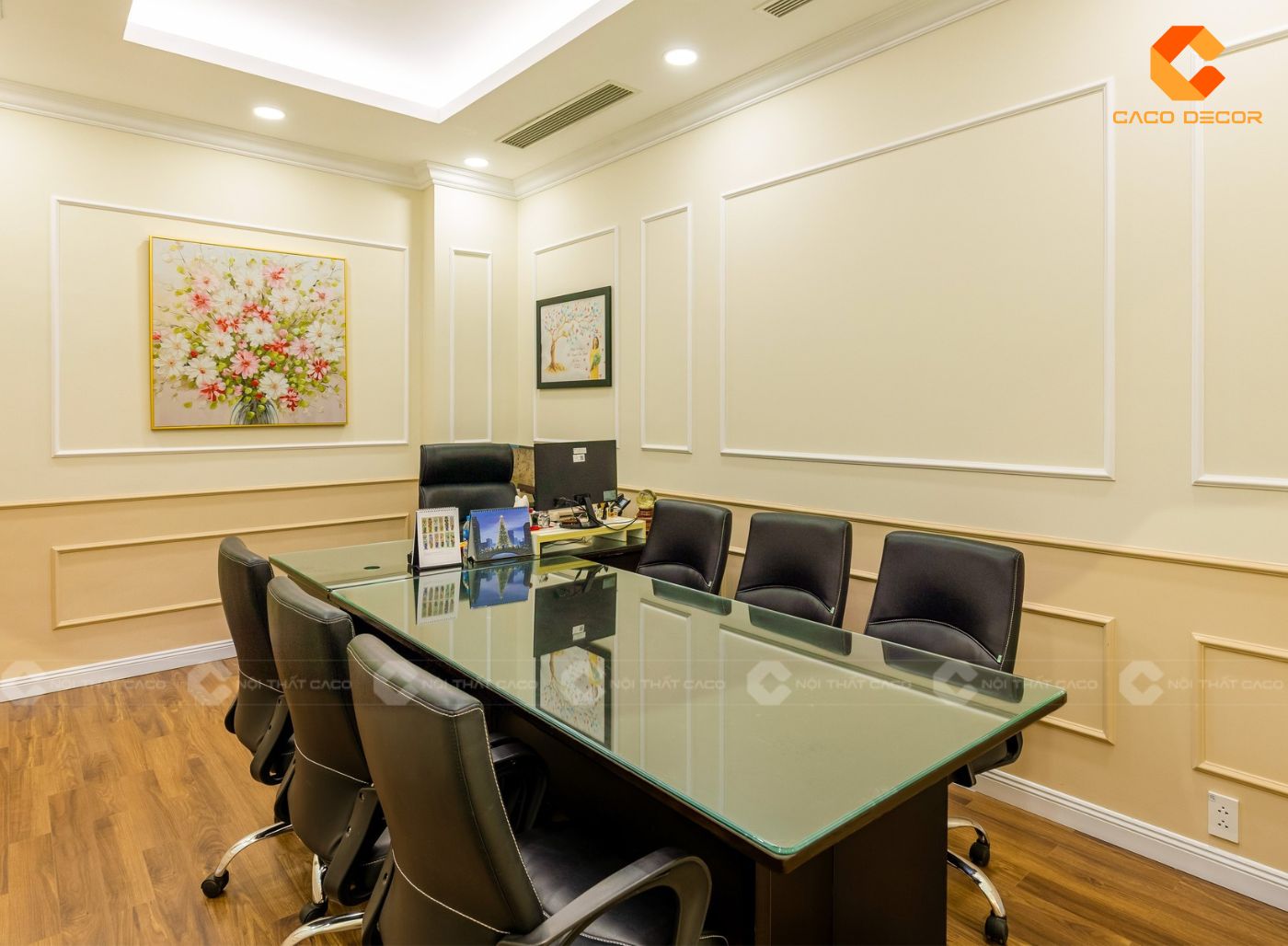 Hoàn thiện nội thất phòng làm việc cho giám đốc