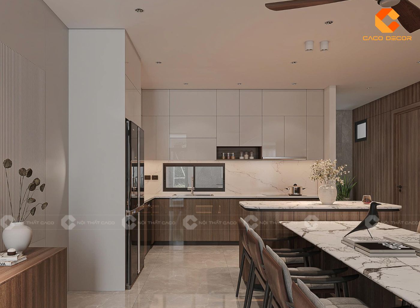 Mẫu thiết kế nội thất bếp được nhiều gia chủ lựa chọn