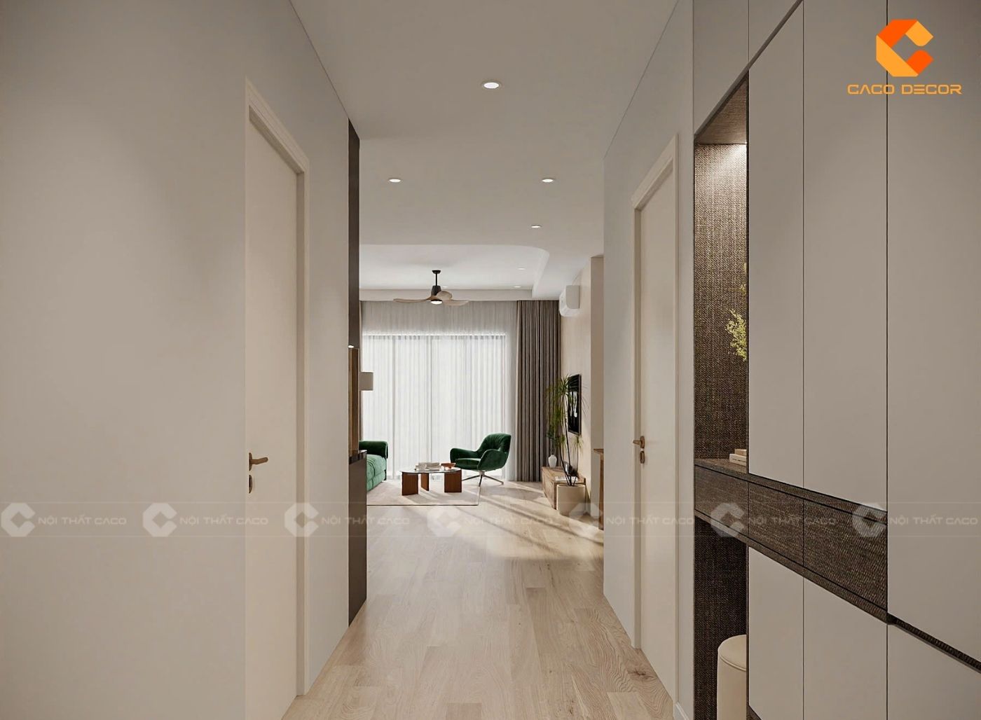 99+ Mẫu Thiết Kế Nội Thất Phòng Khách Đẹp Hiện Đại 2025 5