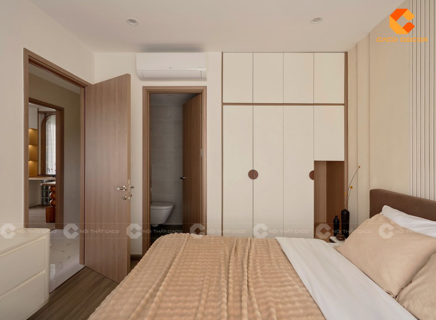 Phòng ngủ 1 của chung cư 115m2