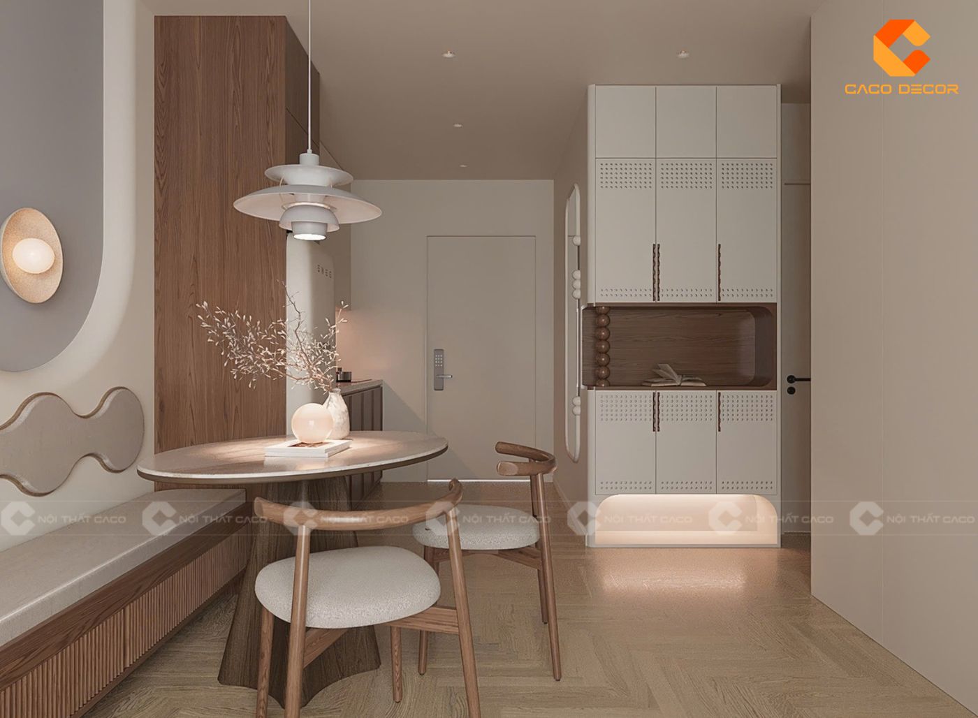 Không gian nội thất chung cư dưới 50m2