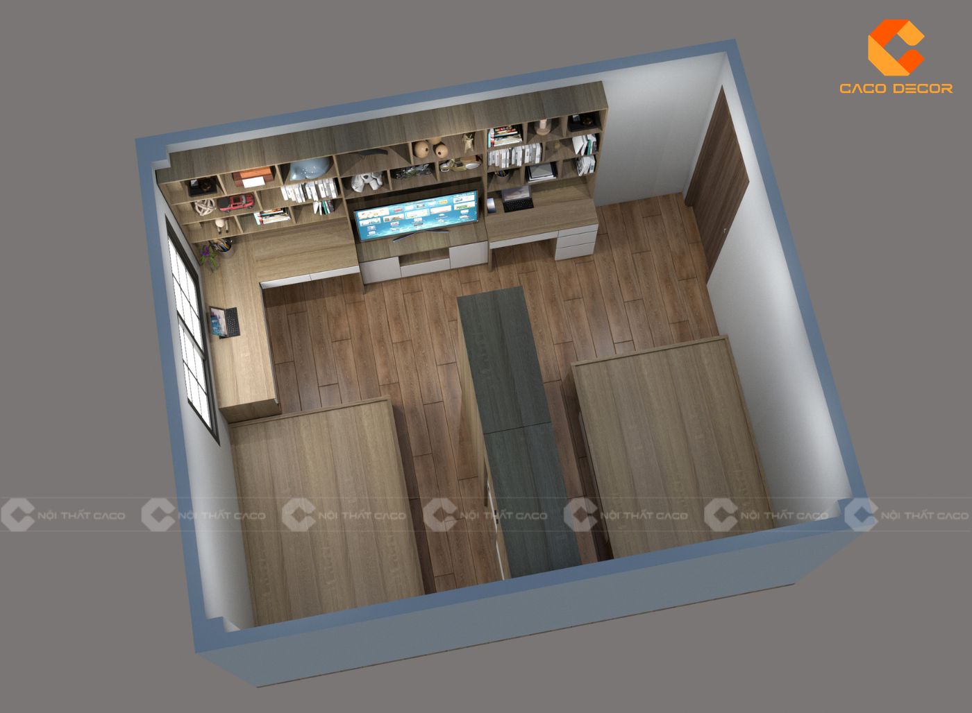 CaCo miễn phí thiết kế khi ký hợp đồng thi công căn hộ