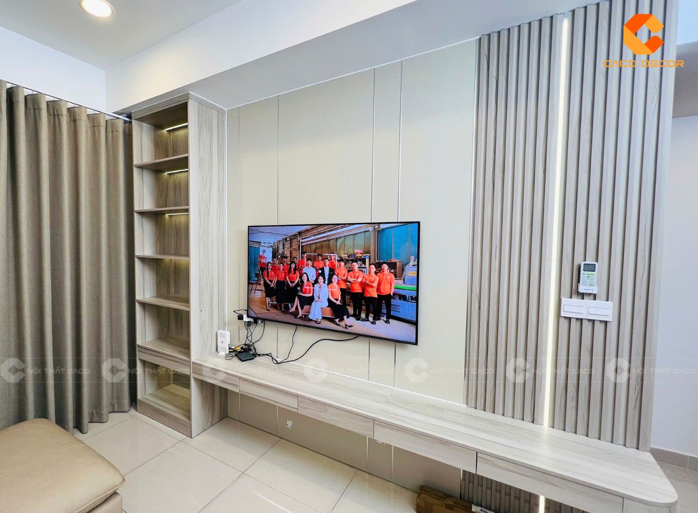 thi công nội thất phòng khách hình 3