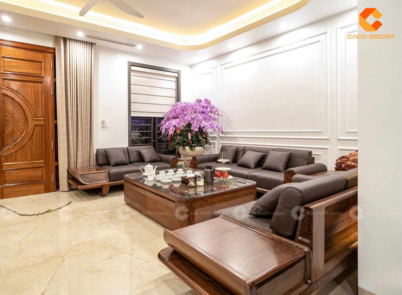 Thi Công Nội Thất Phòng Khách Trọn Gói, Đẹp, Không Phát Sinh 3