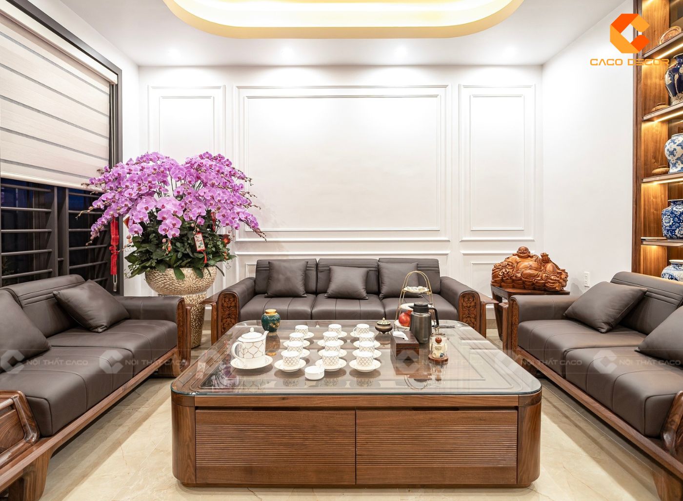 Thi Công Nội Thất Phòng Khách Trọn Gói, Đẹp, Không Phát Sinh 4