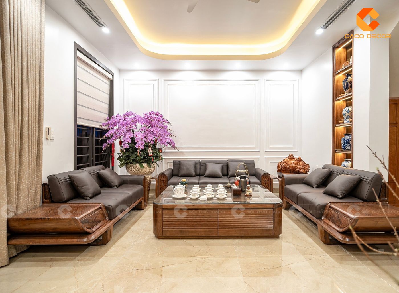 Thi Công Nội Thất Phòng Khách Trọn Gói, Đẹp, Không Phát Sinh 2