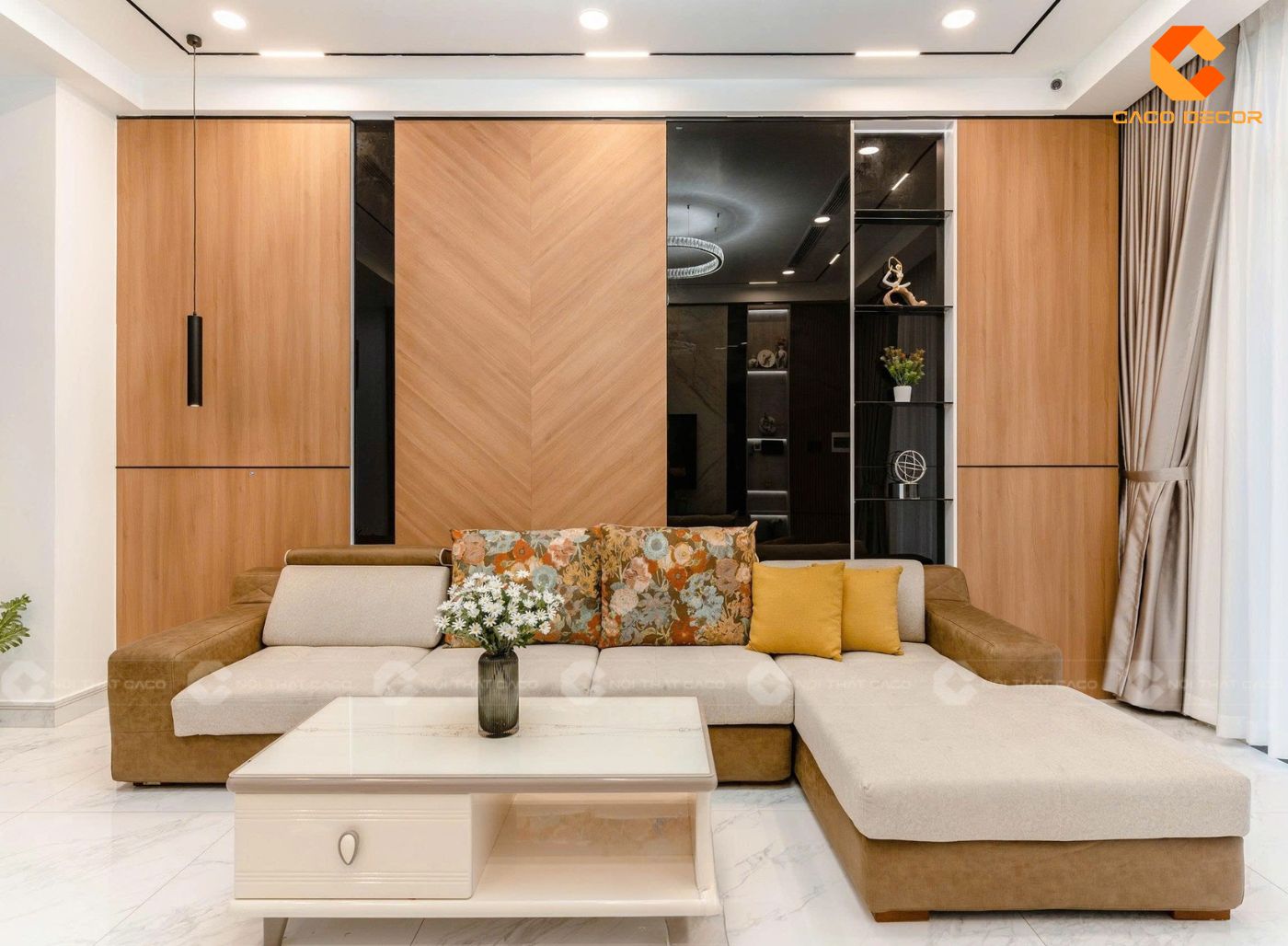 Thi Công Nội Thất Phòng Khách Trọn Gói, Đẹp, Không Phát Sinh 4