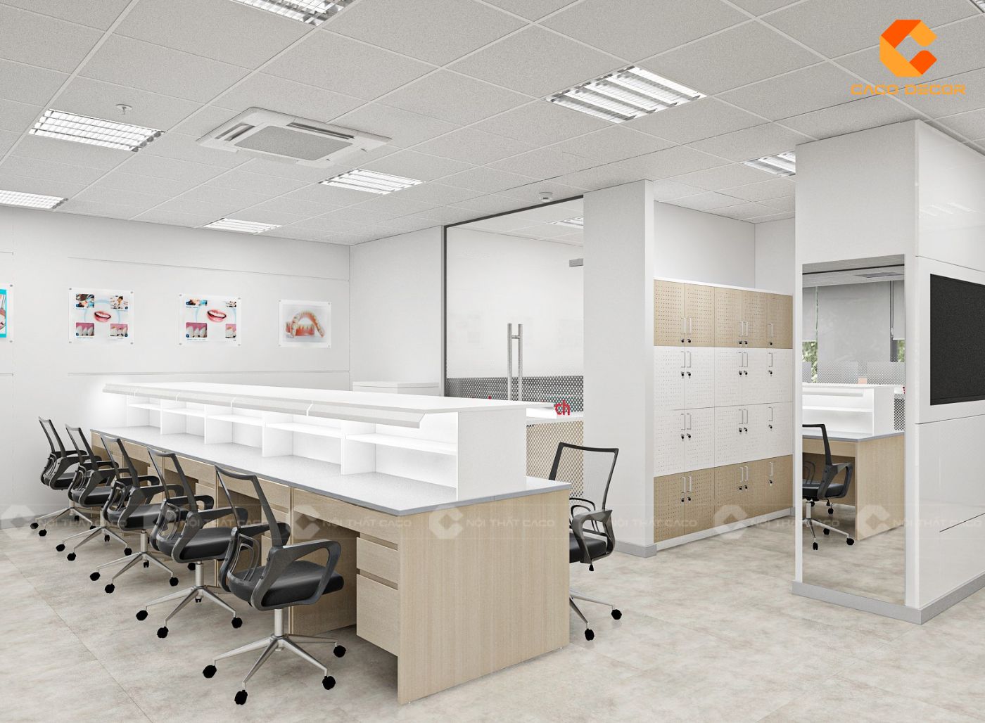 thi công nội thất văn phòng 3