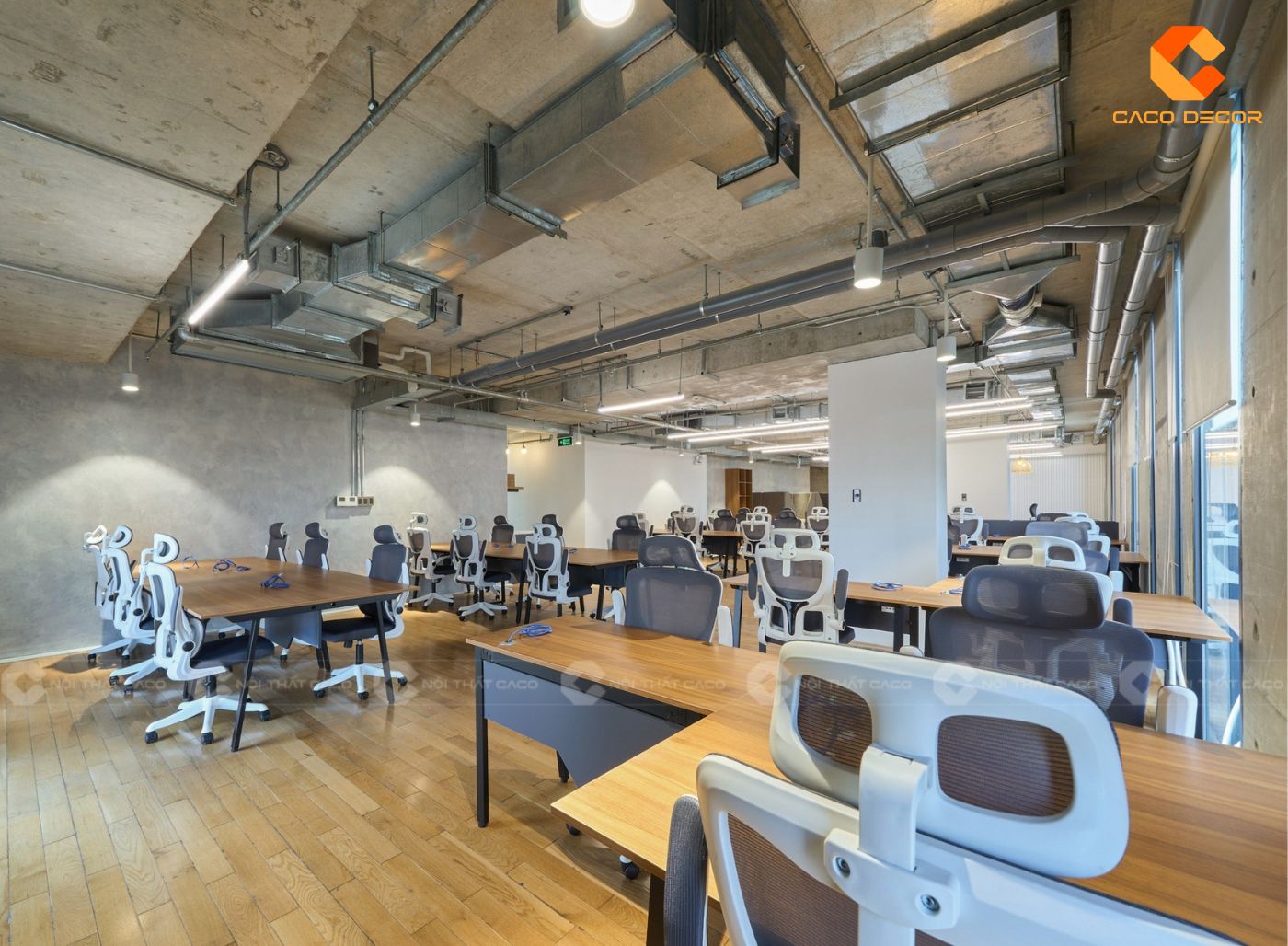 thi công nội thất văn phòng hình 6