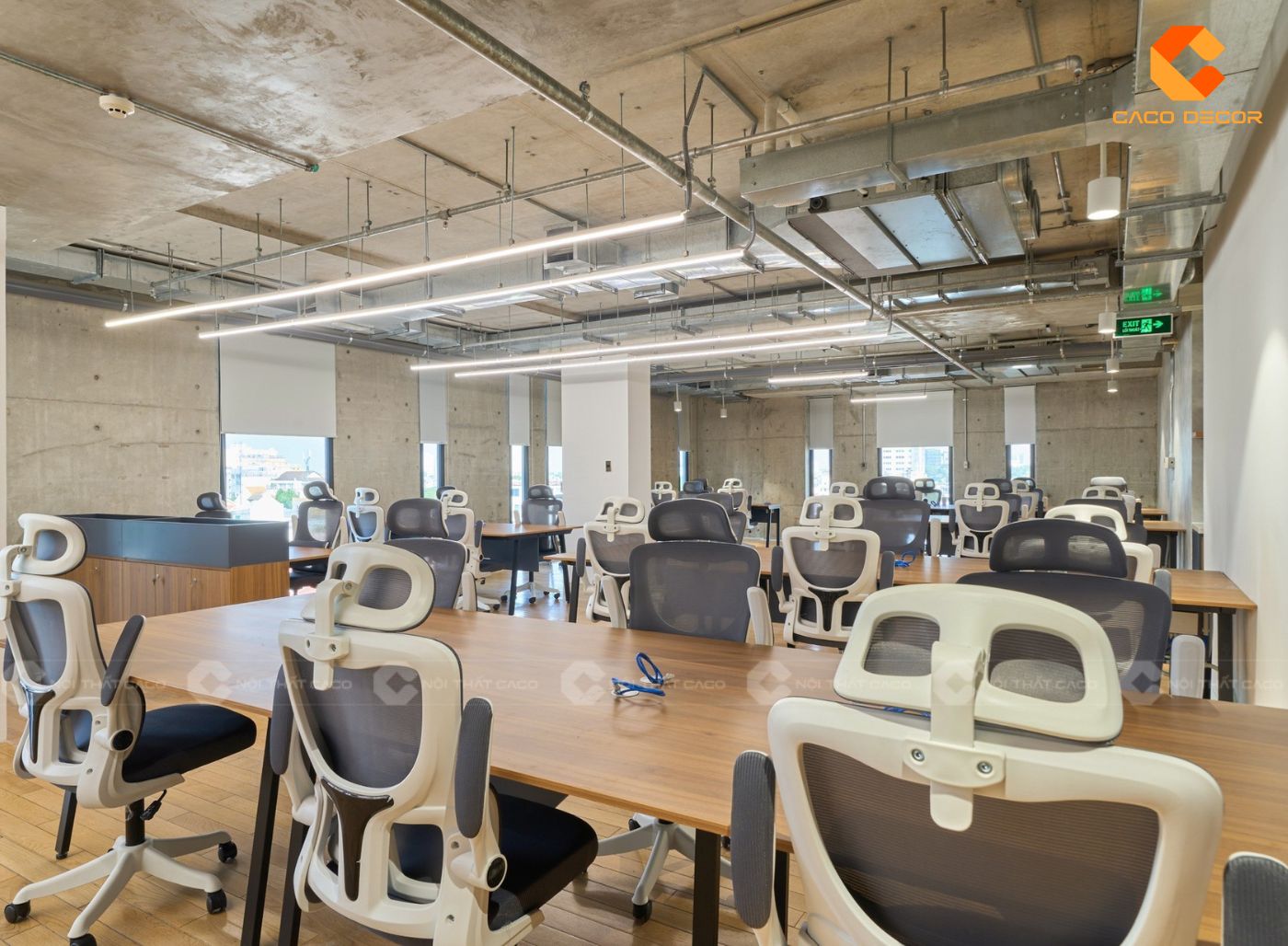 thi công nội thất văn phòng hình 7