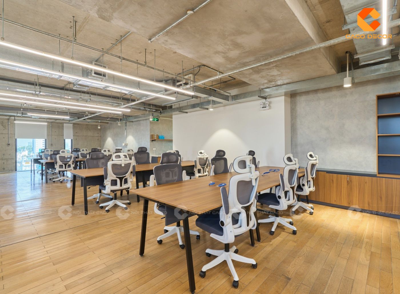 thi công nội thất văn phòng hình 8