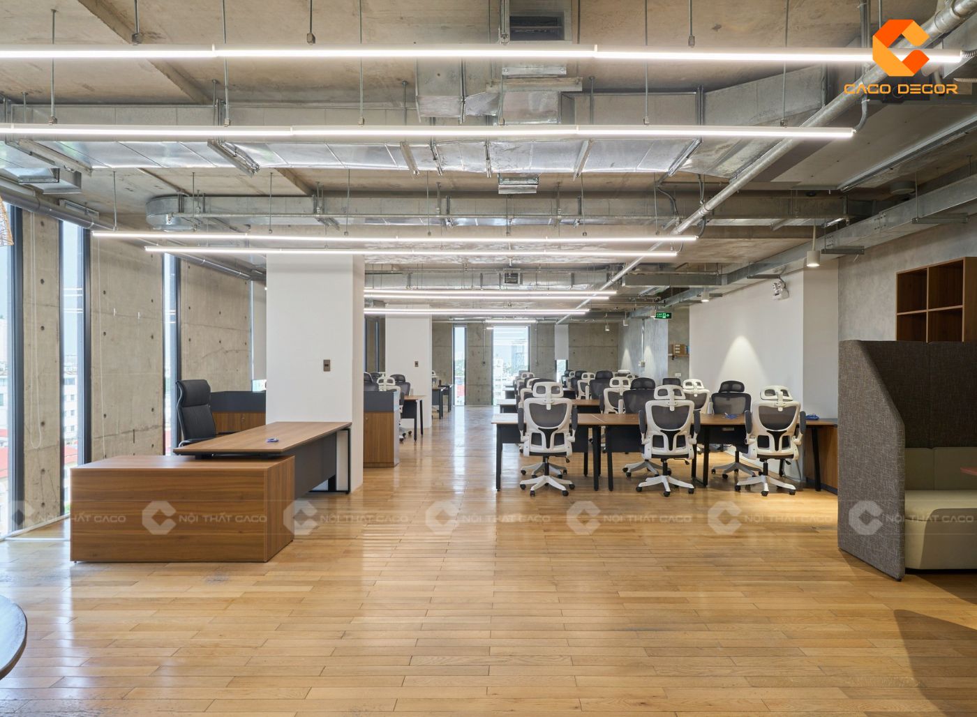 thi công nội thất văn phòng hình 3