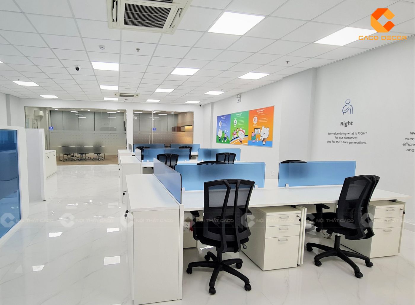 thi công nội thất văn phòng 13