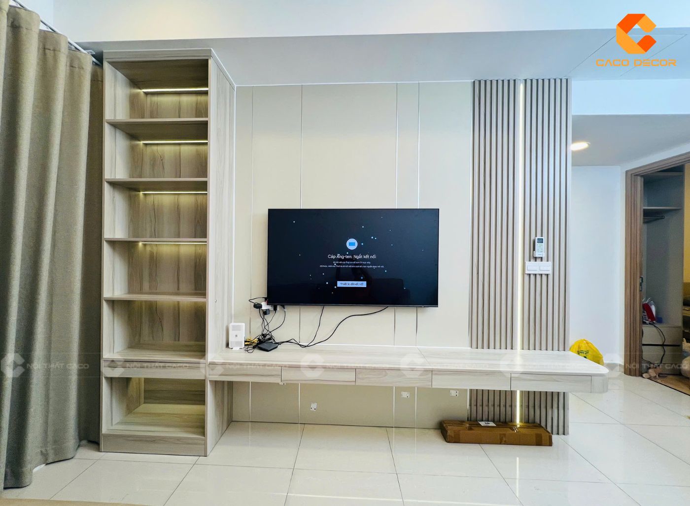 thi công nội thất phòng khách hình 4