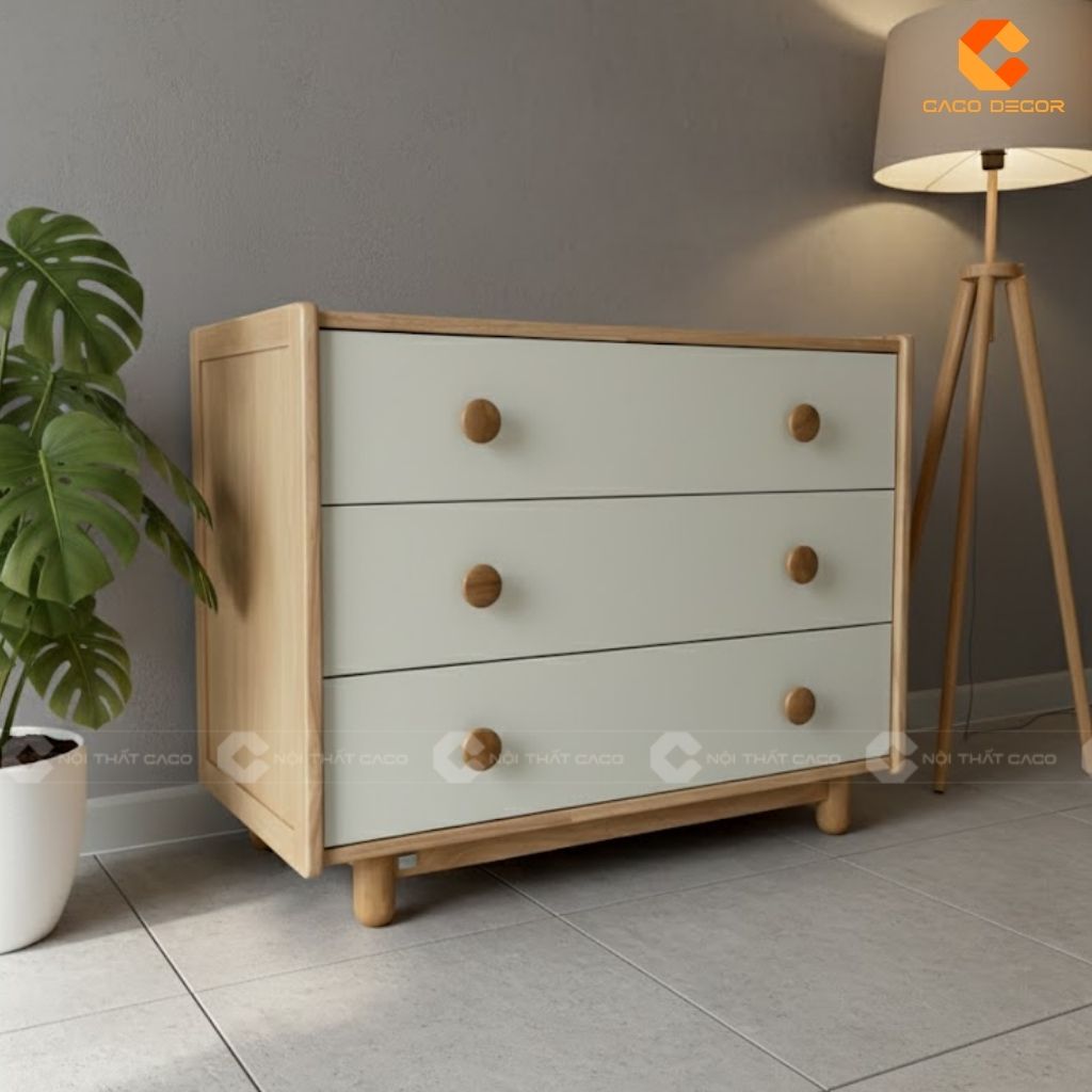 Thiết kế 3D tủ trang trí gỗ công nghiệp MDF