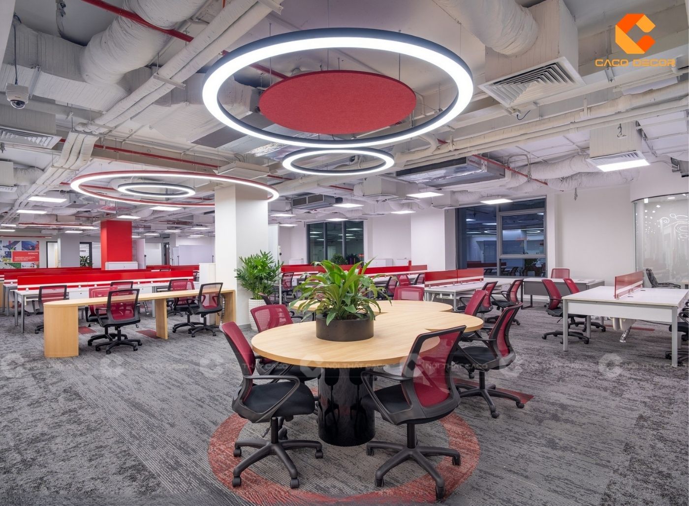 Không gian văn phòng thiết kế đẹp hiện đại