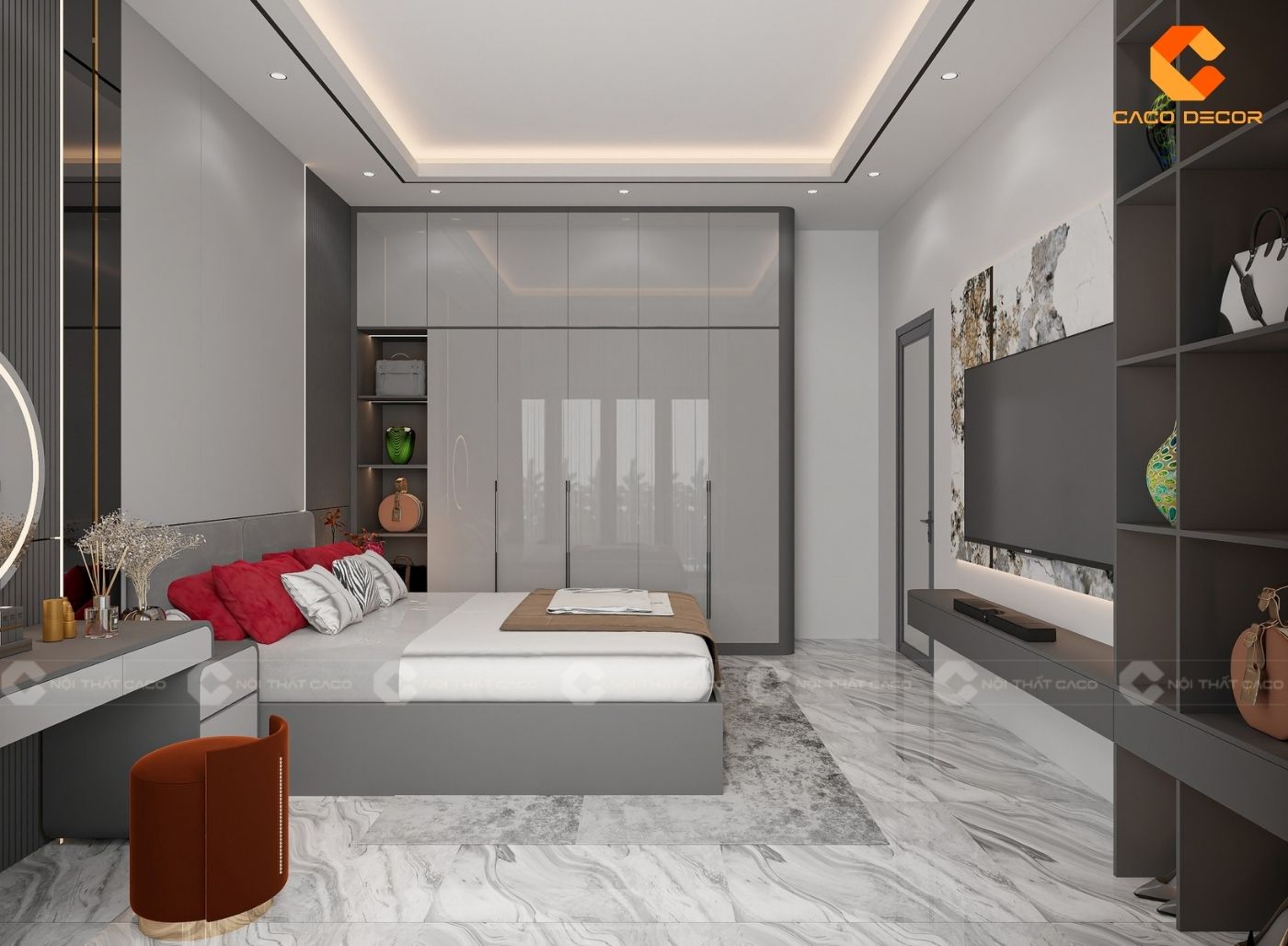 thiết kế nội thất nhà phố hình 10