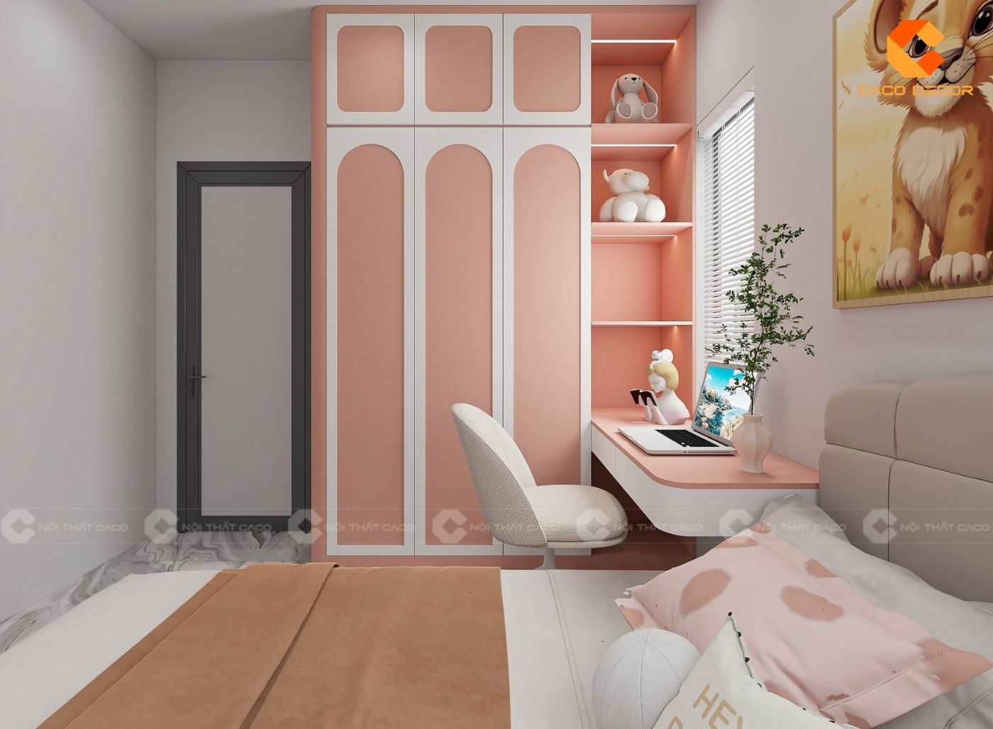 thiết kế nội thất nhà phố hình 13