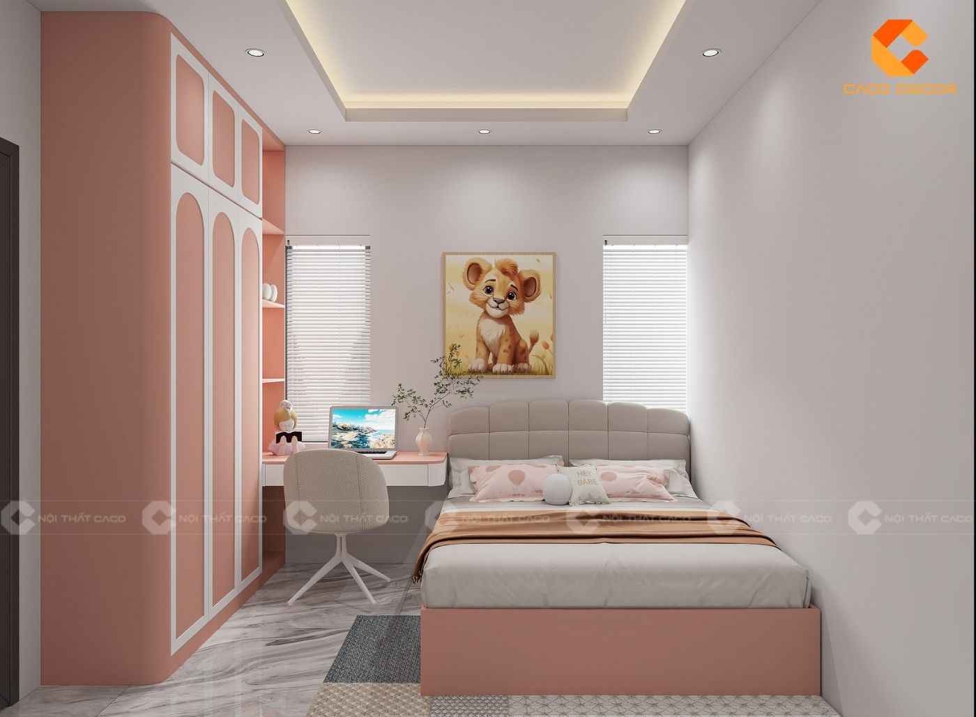 thiết kế nội thất nhà phố hình 14