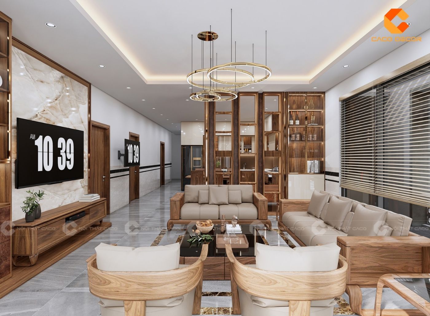 99+ Mẫu Thiết Kế Nội Thất Nhà Phố Đẹp Xu Hướng 2026 1