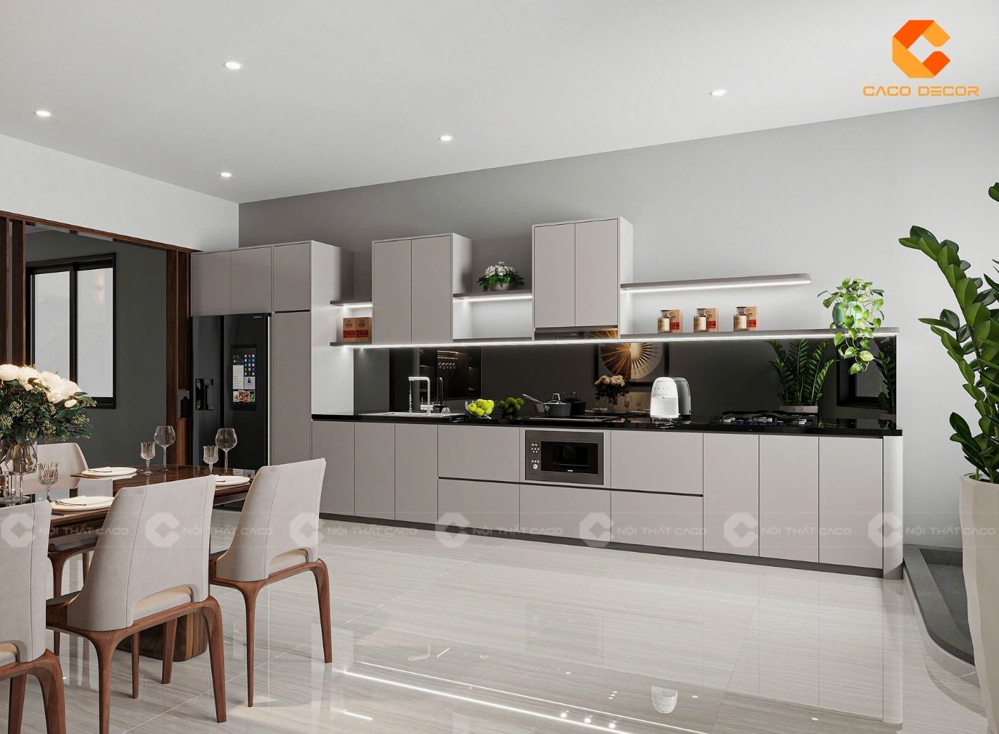 99+ Mẫu Thiết Kế Nội Thất Nhà Phố Đẹp Xu Hướng 2026 4