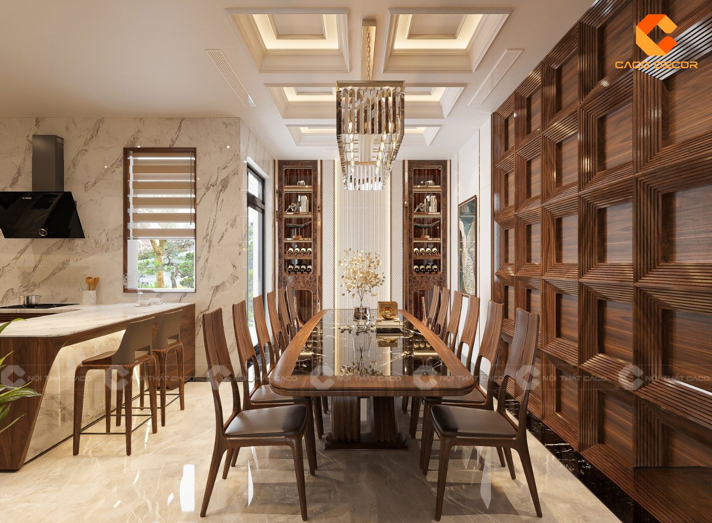 99+ Mẫu Thiết Kế Nội Thất Nhà Phố Đẹp Xu Hướng 2026 5