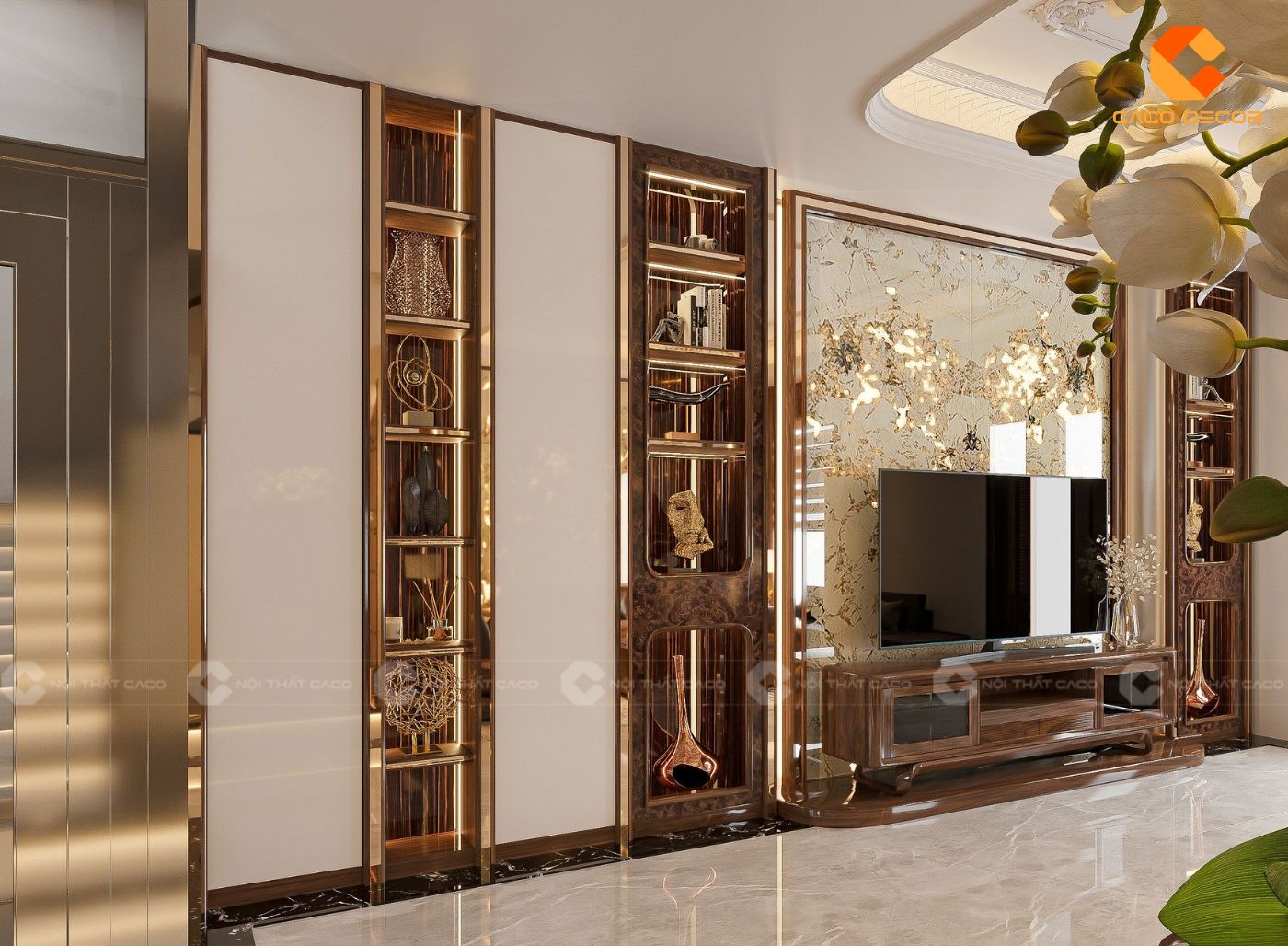 99+ Mẫu Thiết Kế Nội Thất Nhà Phố Đẹp Xu Hướng 2026 4
