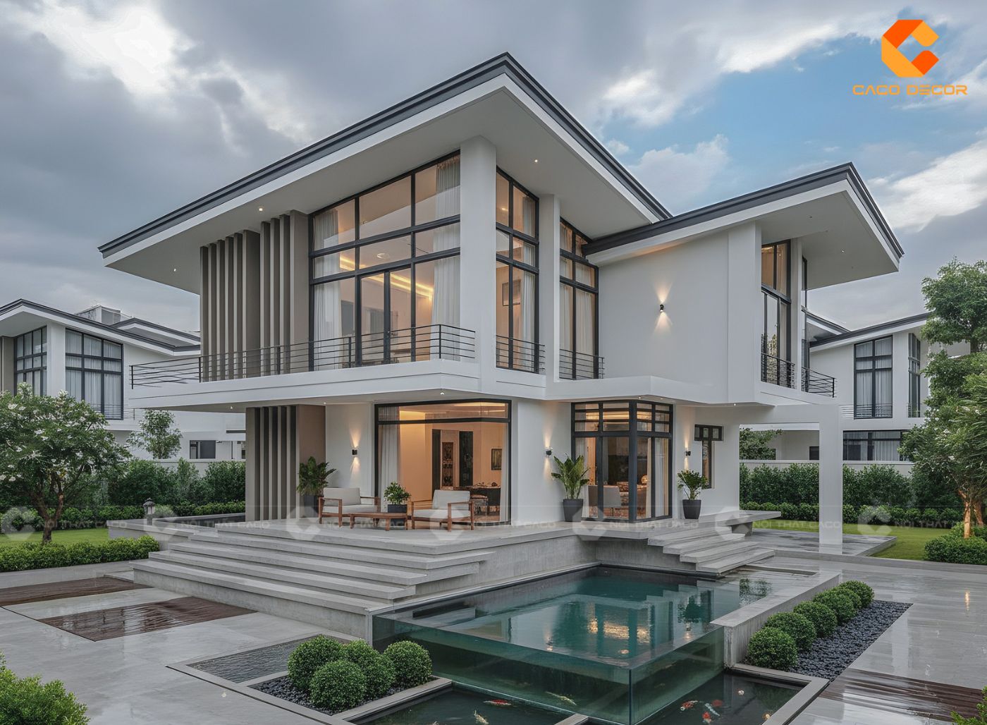 Thiết kế nội thất nhà phố uy tín chất lượng tại Nội Thất CaCo