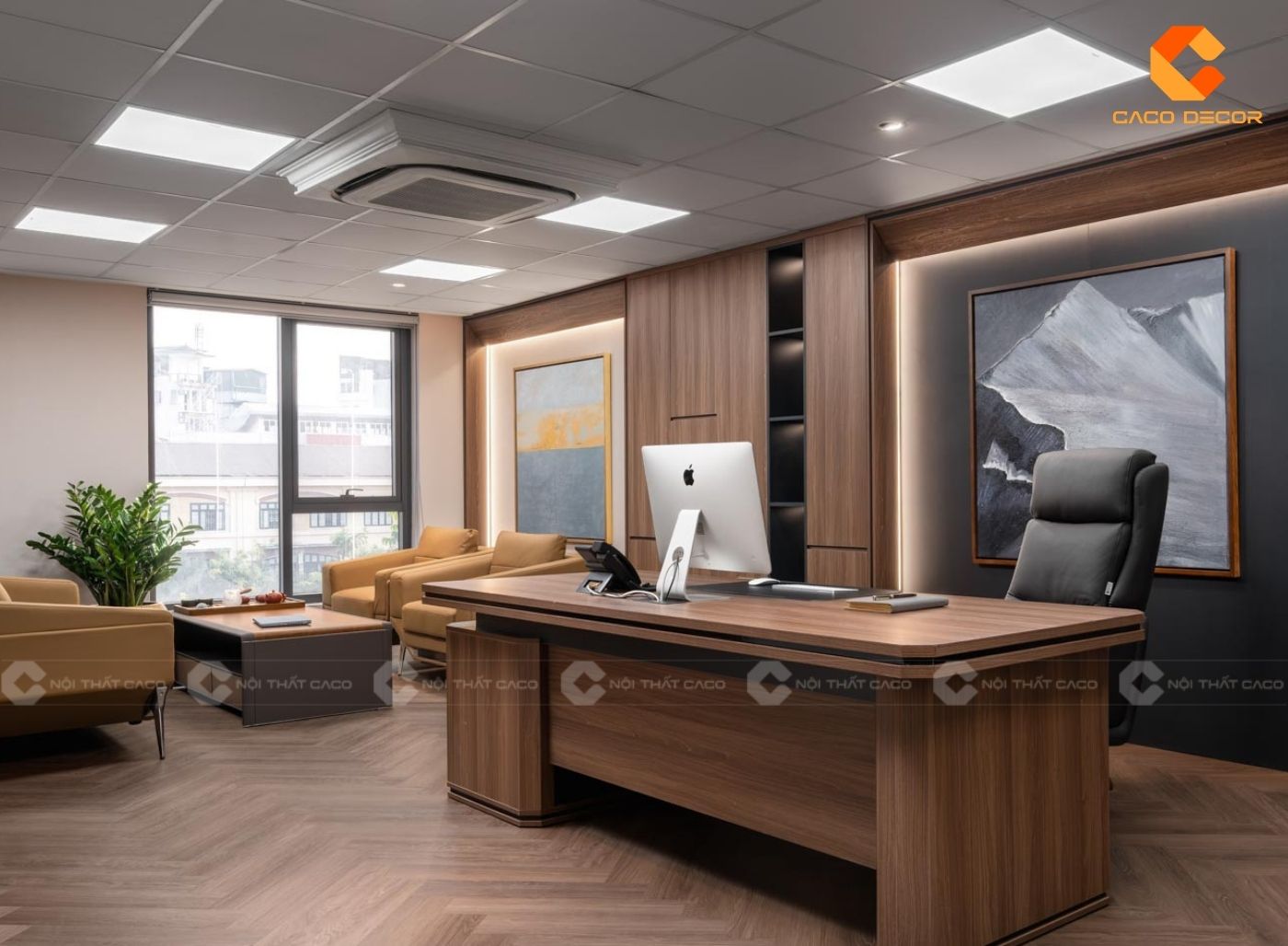 Thiết kế nội thất văn phòng 9
