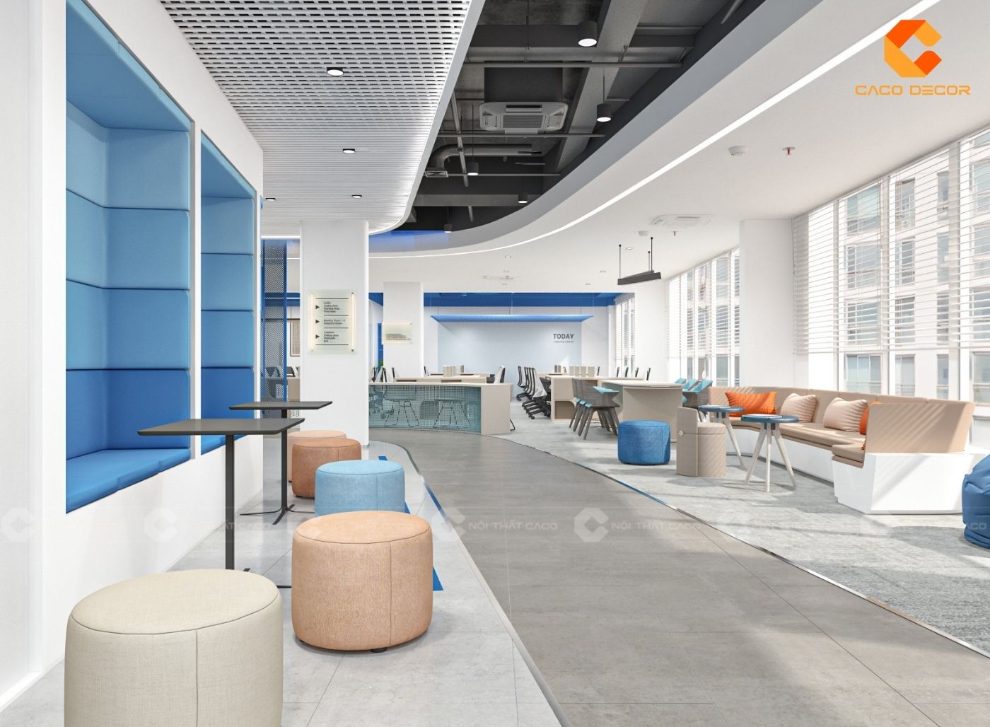 Không gian văn phòng thiết kế chuyên nghiệp