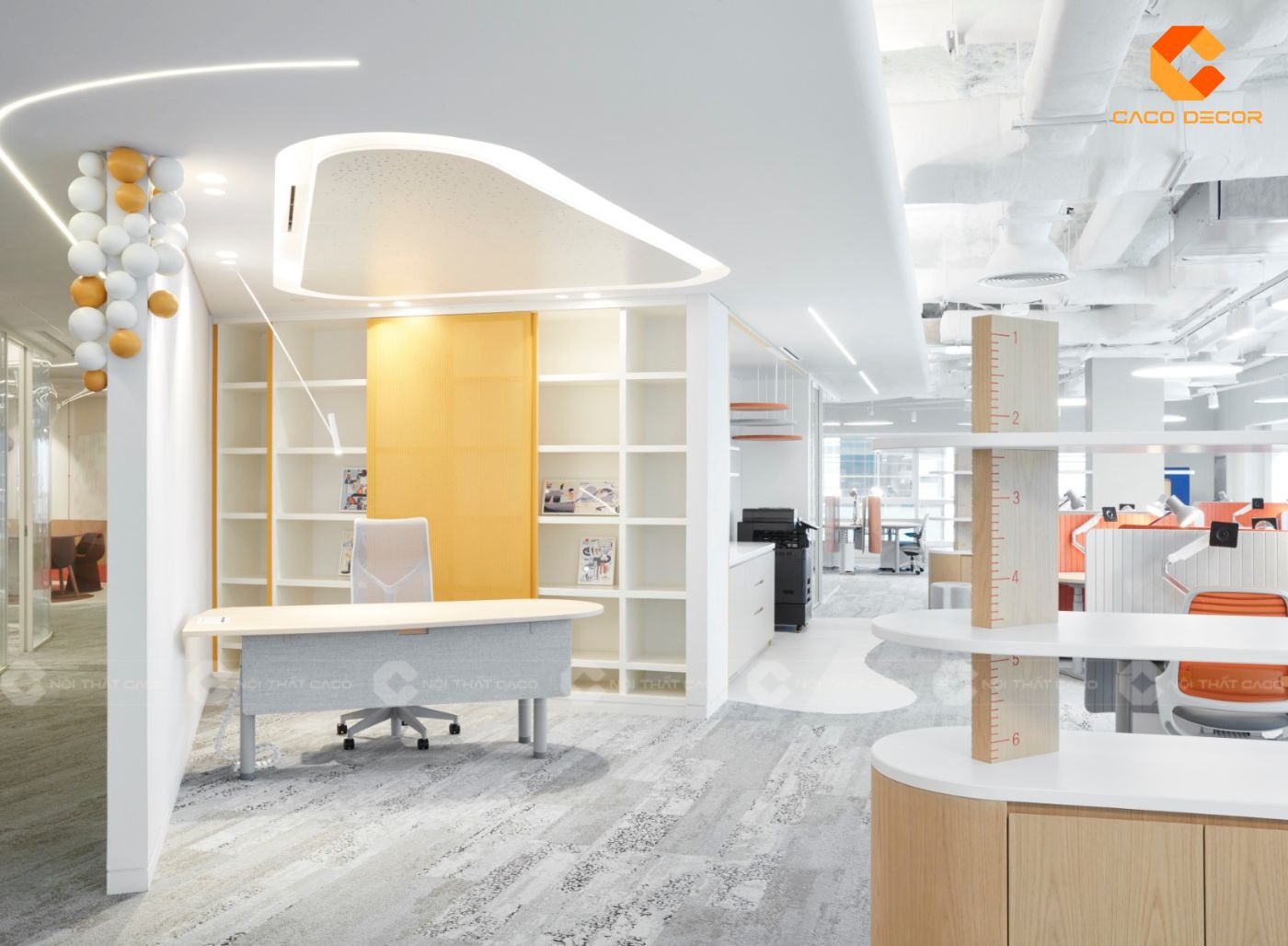 Thiết kế nội thất văn phòng hình 2