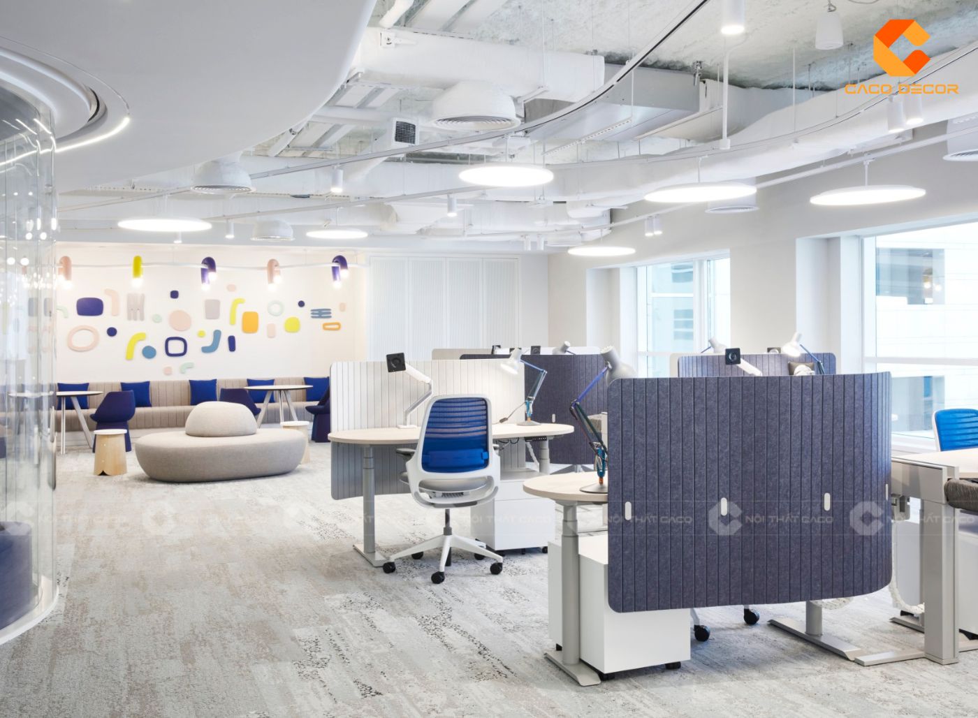 Thiết kế nội thất văn phòng hình 4